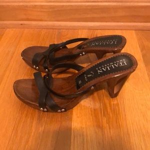 Italian Shoemakers heeled sandals